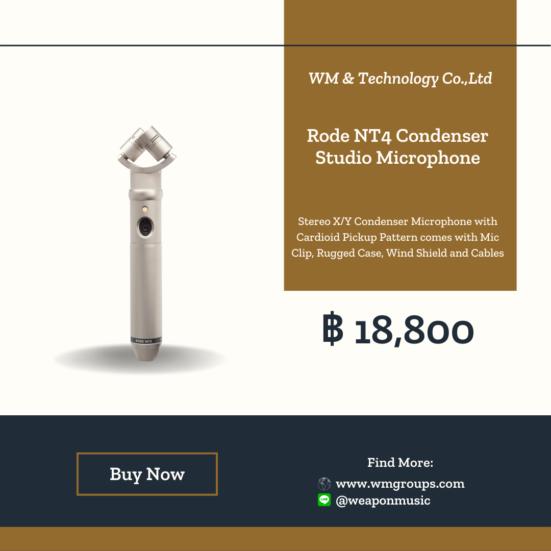 Rode NT4 Condenser Studio Microphone
