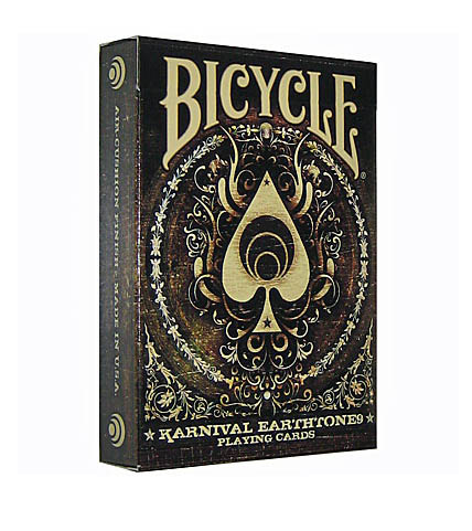 Bicycle Karnival Earthtone9 Playing Cards