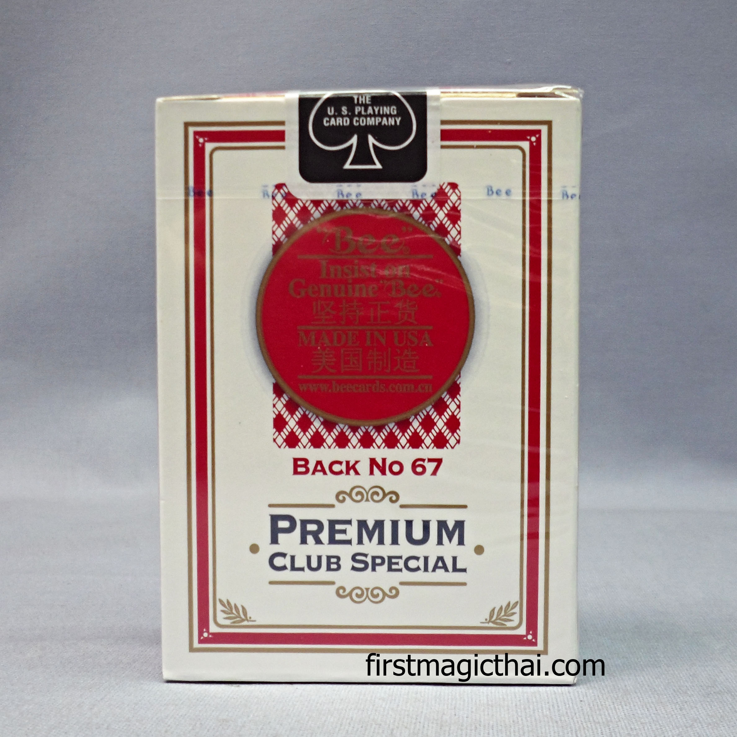 Bee No.92 Premium Club Special Playing Cards (สีแดง/Red)