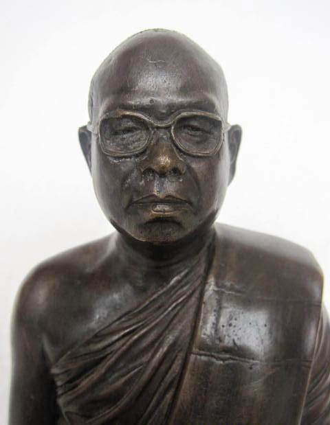 รูปหล่อ รูปเหมือน หลวงพ่อมี รมดำ หน้าตัก 5นิ้ว