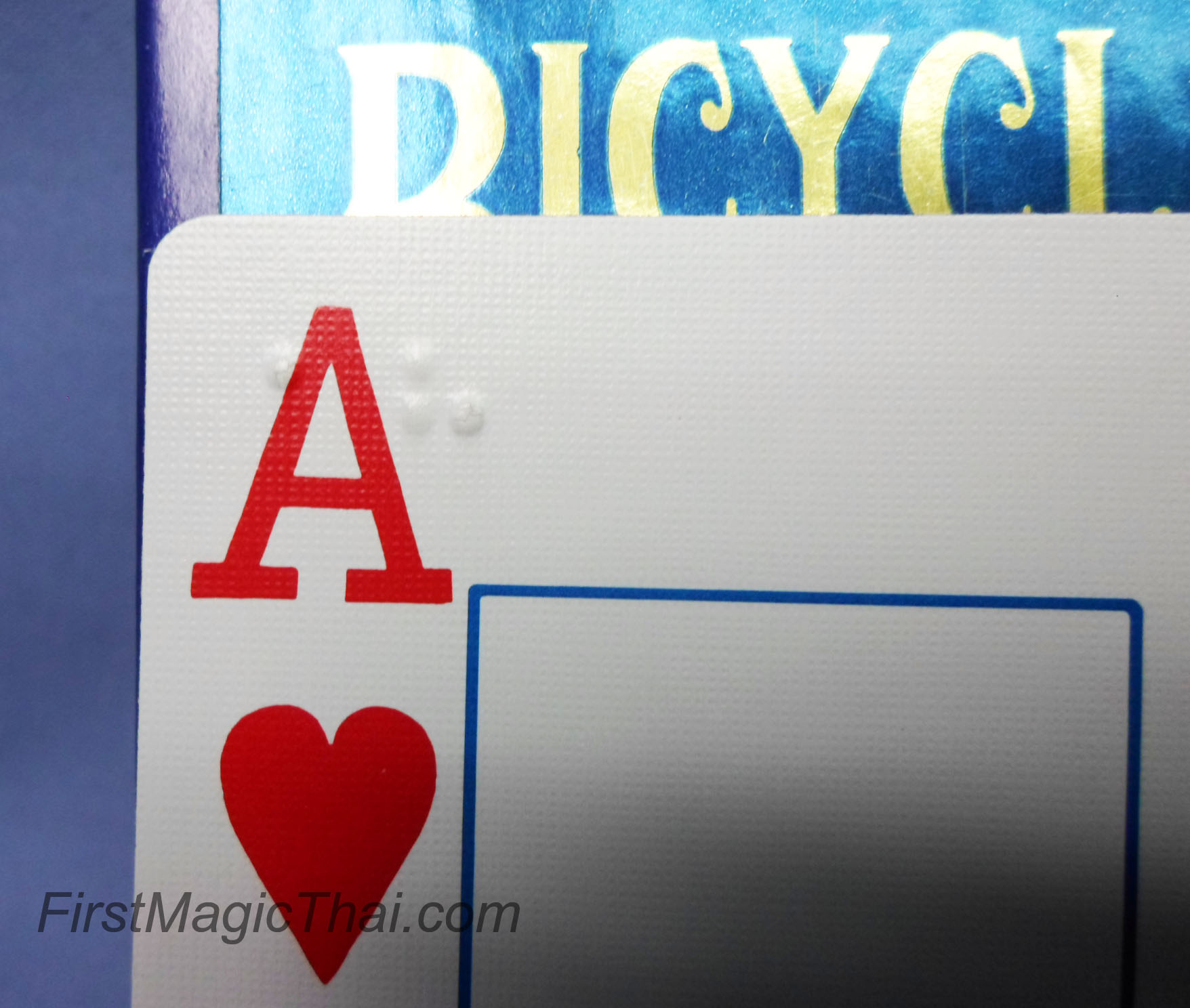 Bicycle Braille playing card (88F)