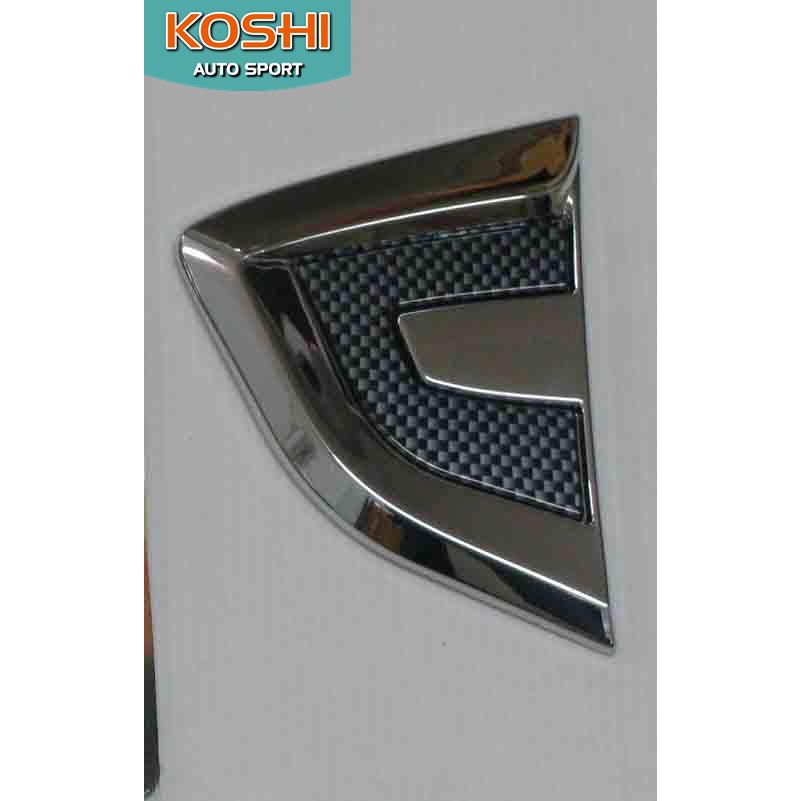 ครอบแก้ม ชุบโครเมี่ยม Honda Mobilio ยี่ห้อ lekone (2ชิ้น)