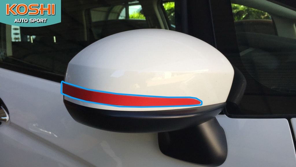 คิ้วกระจกมองข้าง Honda Jazz 2014 AOS
