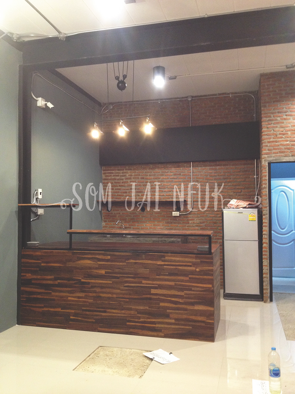 ตกแต่งภายในร้านกาแฟ Caffe O Te @มีนบุรี