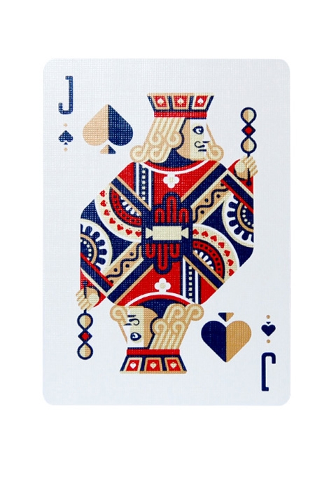 Red Wheel Playing Cards by DKNG x Art of Play