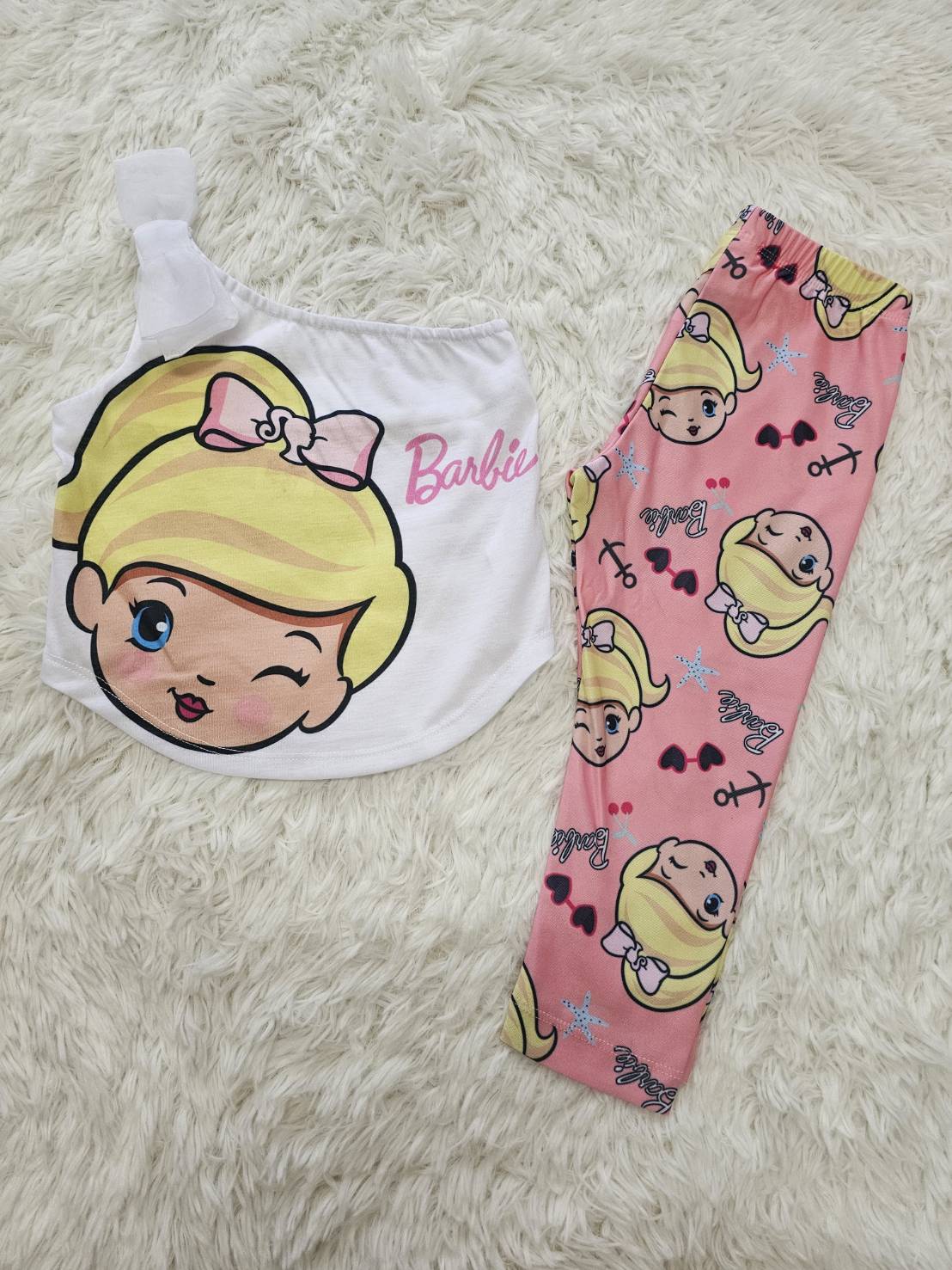 ชุดเซ็ท Barbie Baby ไซส์ S/24m by ChaLom มือสอง เหมือนใหม่ ไม่มีตำหนิ