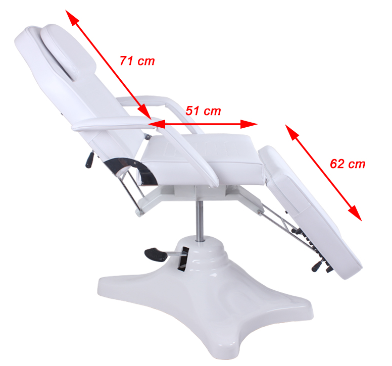 เตียงทรีทเม้นท์ เตียงสักคิ้ว ปรับความสูงได้ Hydraulic system รุ่น 8222