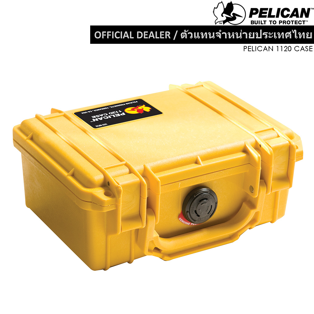 PELICAN 1120 CASE WITH FOAM - YELLOW - Pelican Thailand