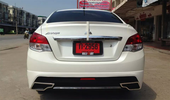 ชุดแต่ง Mitsubishi Attrage รุ่น Bodykits