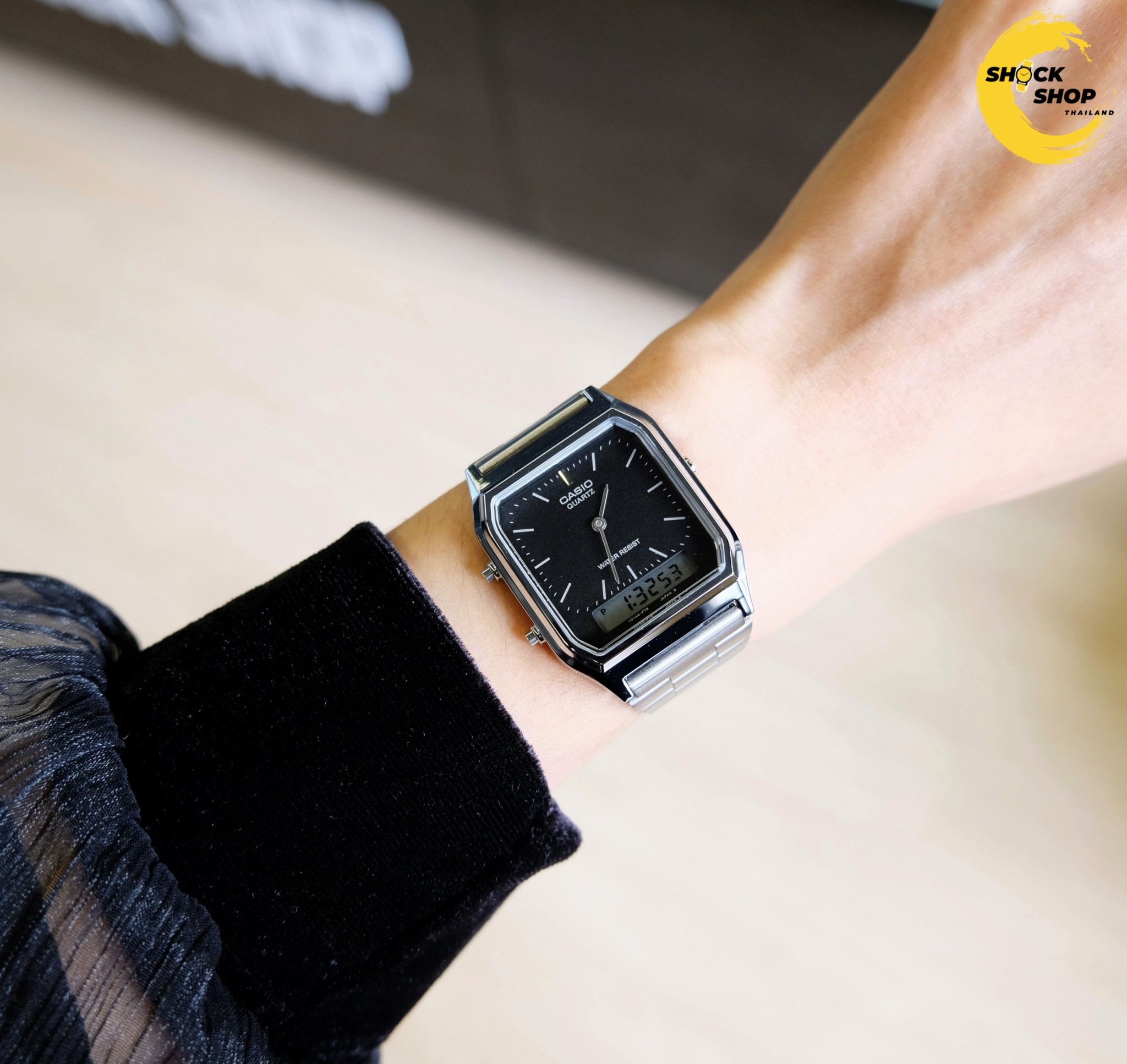 นาฬิกาข้อมือ Casio รุ่น AQ-230A-1D คาสิโอ