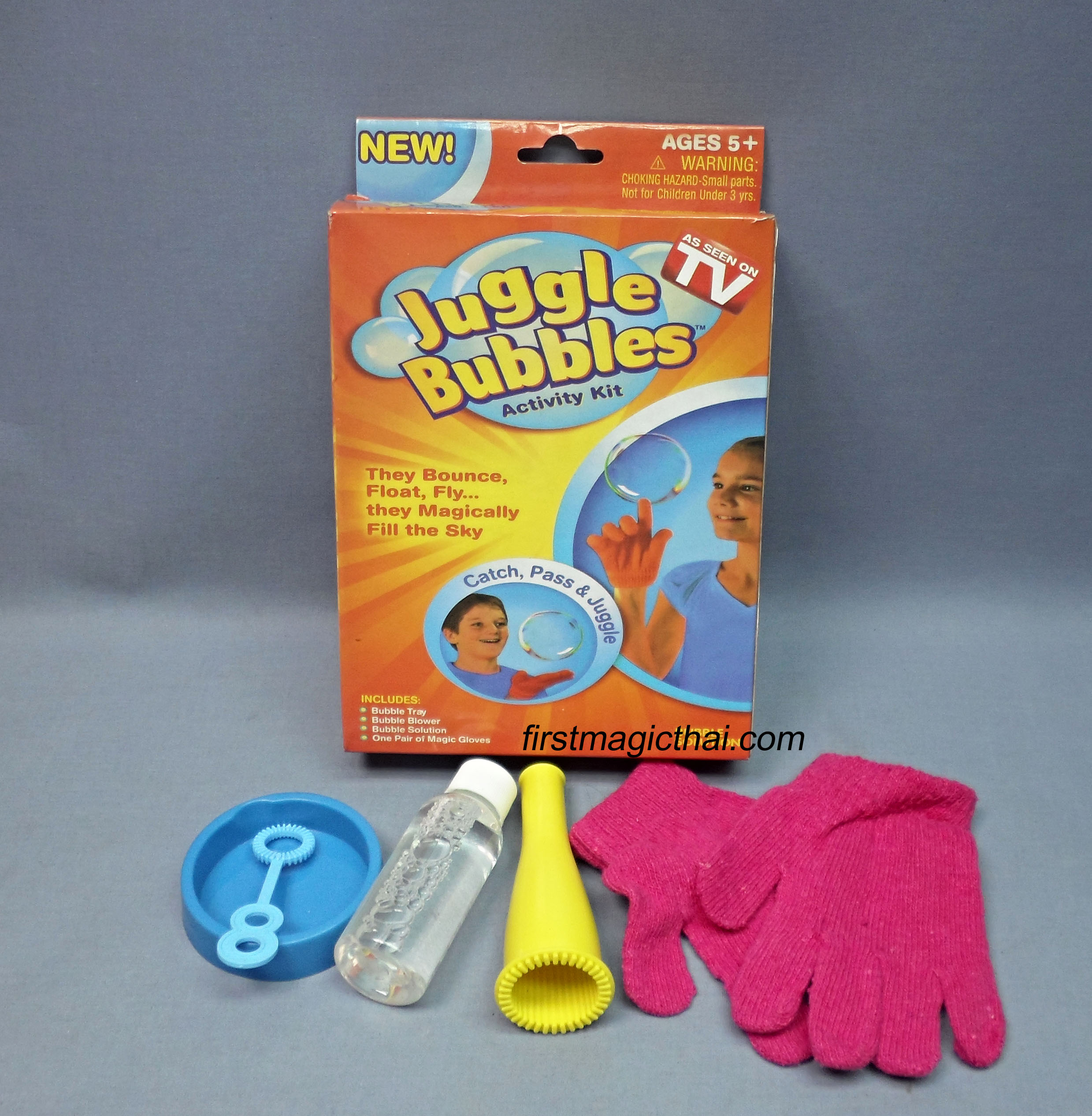 ฟองสบู่ ตบโยน / Juggle Bubbles