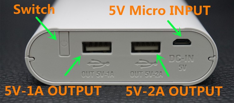 เพาเวอร์แบงค์ 18650 เครื่องชาร์จถ่าน 18650 Tomo M4 จอ LCD Power Bank & Charger 18650