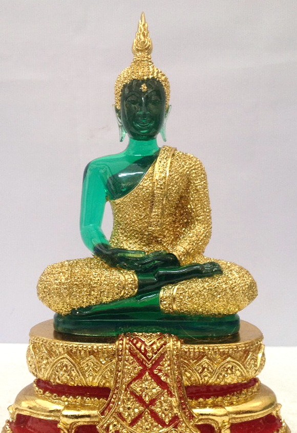 พระแก้วมรกต 5นิ้ว ชุดฤดูฝน ทองเค