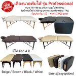 เตียงสปาพับได้ รุ่น Professional Portable Massage Table