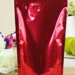 A30 ถุงฟอยด์สีน้ำเงิน ก้นตั้ง ติดซิป ขนาด 16x26+4 ซม. สีแดง