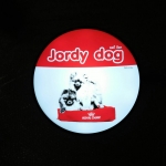 ป้ายกล่องไฟวงกลม - Jordy dog #ป้ายร้าน