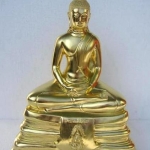 หลวงพ่อโสธร 7 นิ้ว เนื้อทองเหลือง ปิดทองแท้