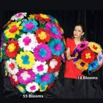 ดอกไม้พุ่มใหญ่ 55ดอก/ Blooms Jumbo
