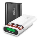 เพาเวอร์แบงค์ 18650 เครื่องชาร์จถ่าน 18650 Tomo M3 จอ LCD Power Bank & Charger 18650