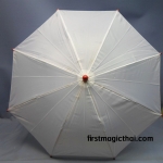 ร่มสี สีขาว 19 นิ้ว