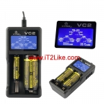 เครื่องชาร์จถ่านอัจฉริยะ และวัดความจุแบตเตอรี่ Xtar VC2