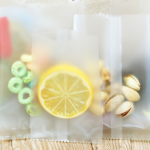 B26 ถุงขุ่น ซีลกลาง ไม่ซิป 7 x 11 ซม.