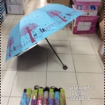 ร่มโค้งแฟชั่นมียูวีดำ รหัส 8518