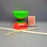 Diabolo สีเขียว-ส้ม (L12.4cm H13cm / 1bearing)