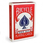 ไพ่สะสมสำรับนักเล่นกล Bicycle สีแดง