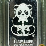 1 Troy Qunce Proof Silver Bar (Panda)