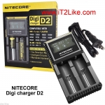 เครื่องชาร์จถ่านอัจฉริยะ Nitecore D2