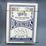 Blue Motor Brand Playing Cards