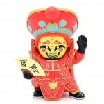 โมเดลเปลี่ยนหน้ากากจีน ชุดสีแดง