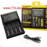 เครื่องชาร์จถ่านอัจฉริยะ Nitecore D4