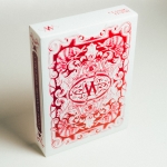 Chameleons Red Playing Cards