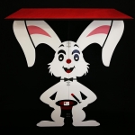 โต๊ะสแตน ลายกระต่าย / Tora Rabbit Table