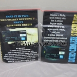 ฉีกและต่อบัตรเครดิต (Snap it in two)