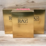 RAY Facial Mask (Gold) บรรจุ 10 ซอง 480 กรัม แผ่นมาส์กหน้าเรย์ เฟเชี่ยลโกลด์