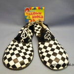 รองเท้าตัวตลก ลายขาวดำ (ใหญ่)