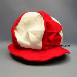 หมวก ตลก ขาว-แดง