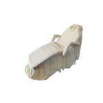 ชุดผ้าคลุมเตียงระบาย พร้อมปลอกคลุมแขน และที่คลุมเก้าอี้