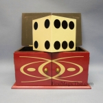 เต๋าย้ายที่ สีแดงใหญ่ (Die Box magic)