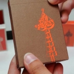 Ace Fulton's Brown Playing Cards