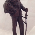 พระบรมรูป รัชกาลที่5 ทรงถือพระมาลา(หมวก) 5นิ้ว