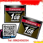 TransCend, Compact Flash Card, CF Card,1Gb,Ultra CF,Industrial Grade,Industrial Temp,TS1GCF100I