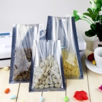 A11 ถุงหน้าใส-หลังฟอยล์ ซีล 3 ด้าน ขนาด 6x9 cm.