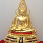พระพุทธชินราช 12นิ้ว ทองเหลือง ปิดทองแท้