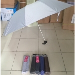 ร่มพับ3ตอน24นิ้วสีพื้น