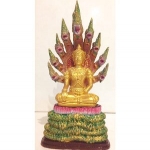 พระนาคปรก 3นิ้ว เนื้อเรซิ่น