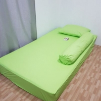 ผ้าปู 3.5ฟุต เกรดA+++ สีเขียว